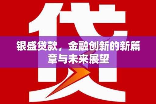 银川银盛贷款，金融创新的新篇章与未来展望