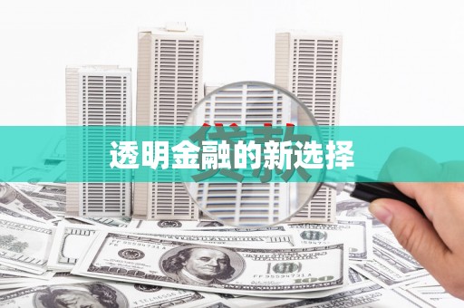 银川透明金融的新选择