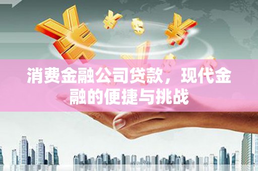 银川消费金融公司贷款，现代金融的便捷与挑战