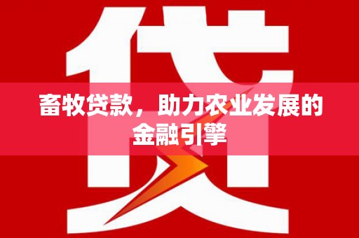 银川畜牧贷款，助力农业发展的金融引擎