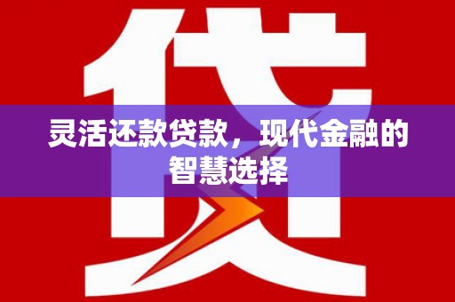 银川灵活还款贷款，现代金融的智慧选择