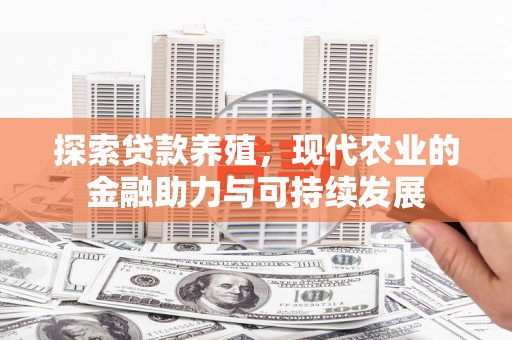 银川探索贷款养殖，现代农业的金融助力与可持续发展