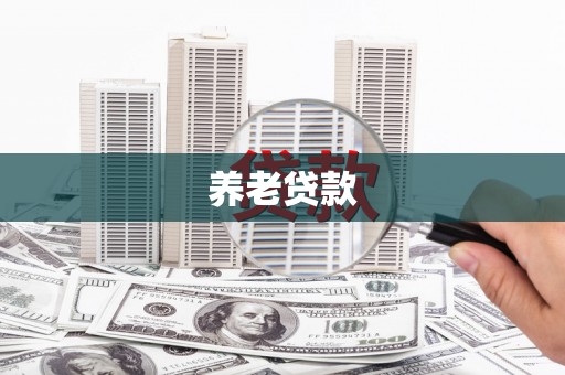 银川养老贷款