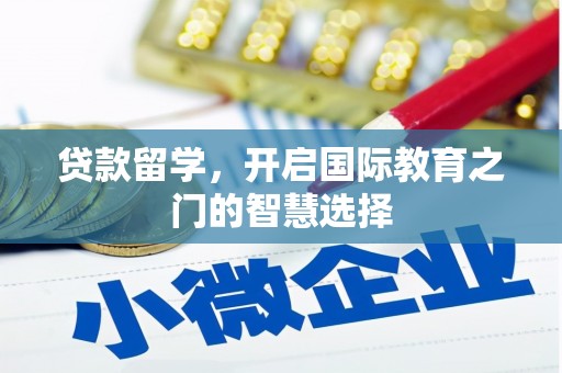 银川贷款留学，开启国际教育之门的智慧选择