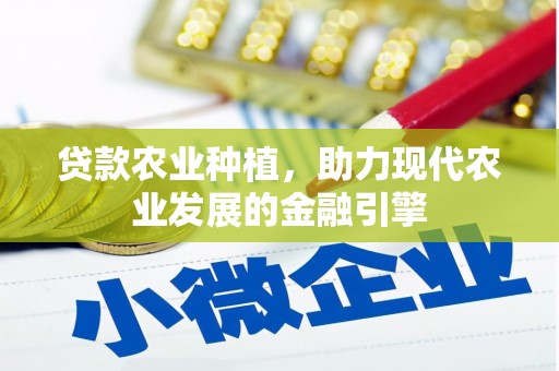 银川贷款农业种植，助力现代农业发展的金融引擎