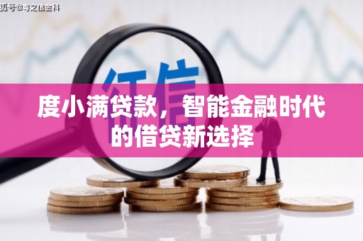 银川度小满贷款，智能金融时代的借贷新选择