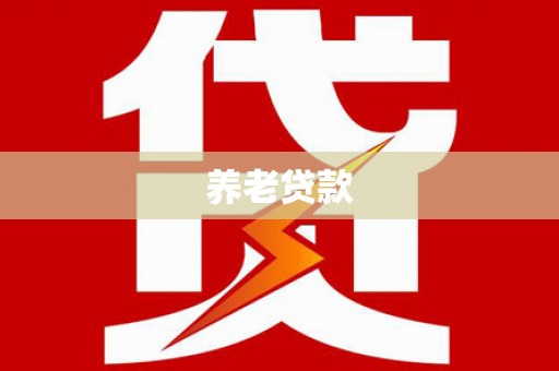 银川养老贷款