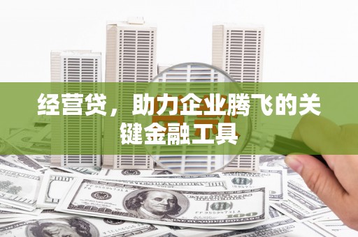 银川经营贷，助力企业腾飞的关键金融工具