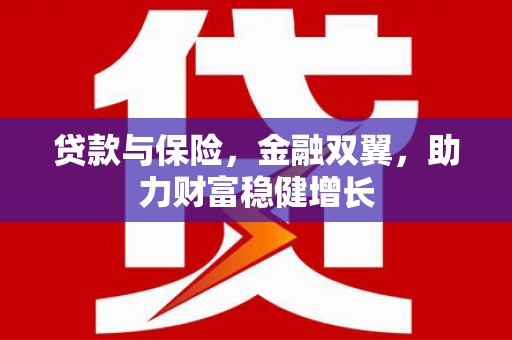 银川贷款与保险，金融双翼，助力财富稳健增长