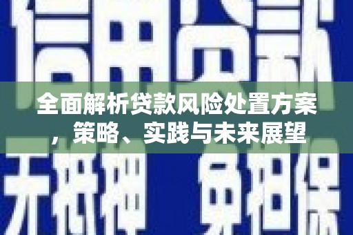 银川全面解析贷款风险处置方案，策略、实践与未来展望