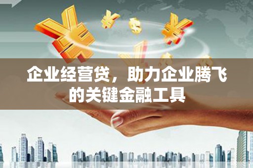 银川企业经营贷，助力企业腾飞的关键金融工具