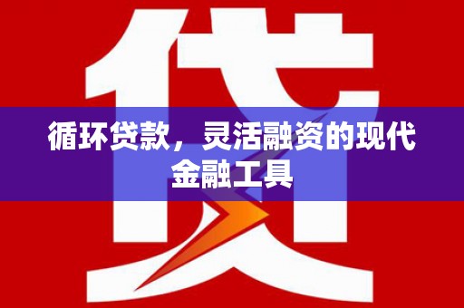 银川循环贷款，灵活融资的现代金融工具