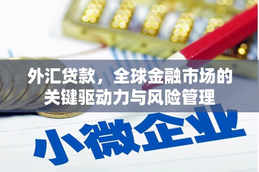 银川外汇贷款，全球金融市场的关键驱动力与风险管理
