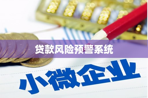 银川贷款风险预警系统