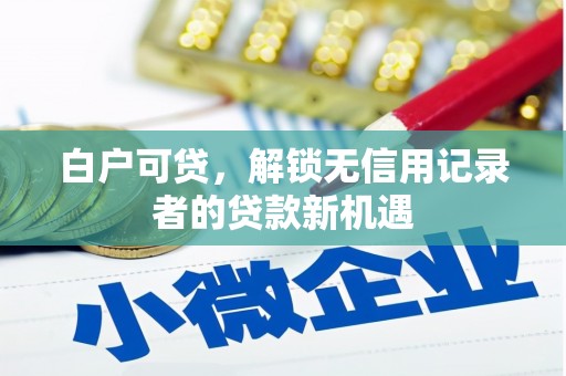 银川白户可贷，解锁无信用记录者的贷款新机遇