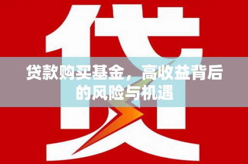 银川贷款购买基金，高收益背后的风险与机遇