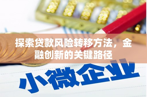 银川探索贷款风险转移方法，金融创新的关键路径