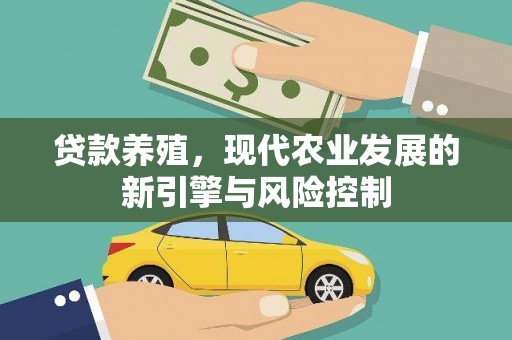 银川贷款养殖，现代农业发展的新引擎与风险控制