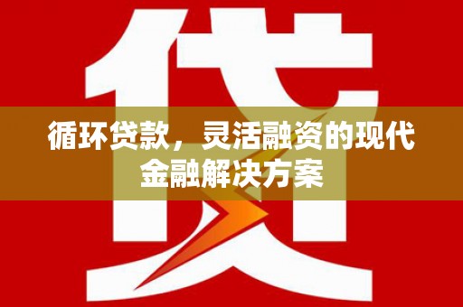 银川循环贷款，灵活融资的现代金融解决方案