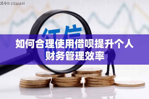 银川如何合理使用借呗提升个人财务管理效率