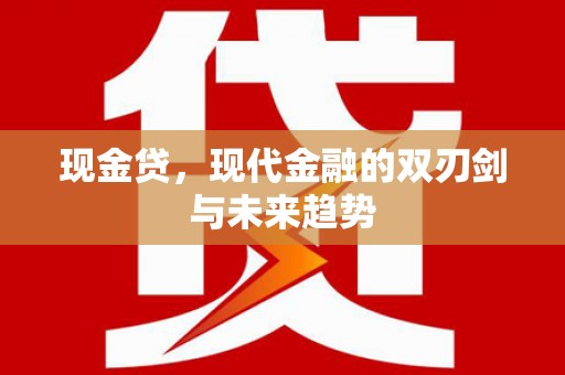 银川现金贷，现代金融的双刃剑与未来趋势
