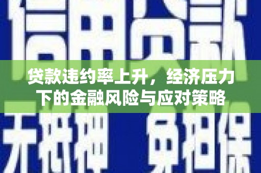 银川贷款违约率上升，经济压力下的金融风险与应对策略