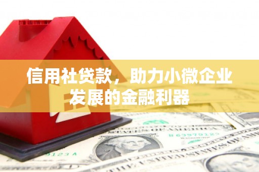 银川信用社贷款，助力小微企业发展的金融利器