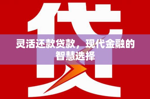 银川灵活还款贷款，现代金融的智慧选择