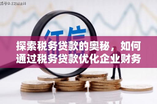 银川探索税务贷款的奥秘，如何通过税务贷款优化企业财务