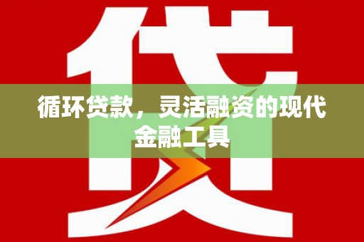 银川循环贷款，灵活融资的现代金融工具