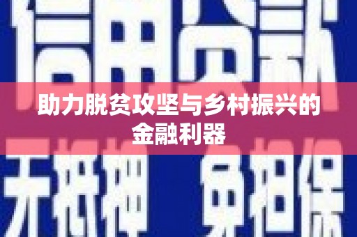 银川助力脱贫攻坚与乡村振兴的金融利器