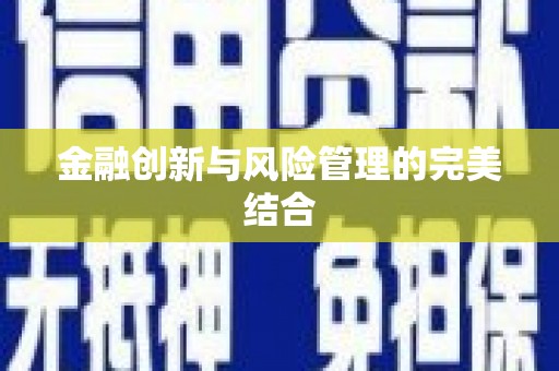 银川金融创新与风险管理的完美结合