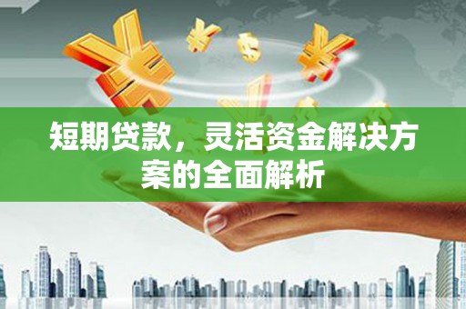 银川短期贷款，灵活资金解决方案的全面解析