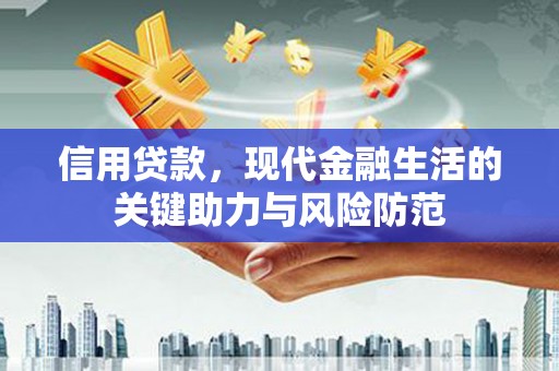 银川信用贷款，现代金融生活的关键助力与风险防范