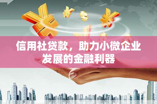 银川信用社贷款，助力小微企业发展的金融利器
