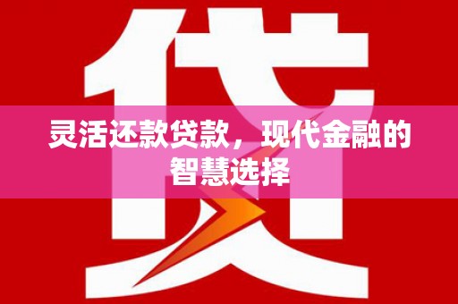 银川灵活还款贷款，现代金融的智慧选择