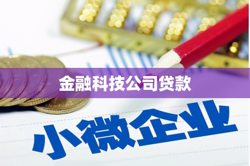 银川金融科技公司贷款